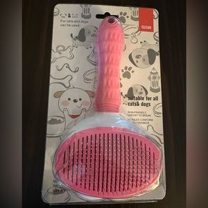 Cat and Dog Hair Brush for Shedding,Brush for Short and Long Haired. PINK